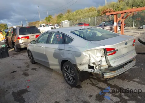 2019 Ford Fusion Sel из США, поврежденный, VIN 3FA6P0CD1KR237903